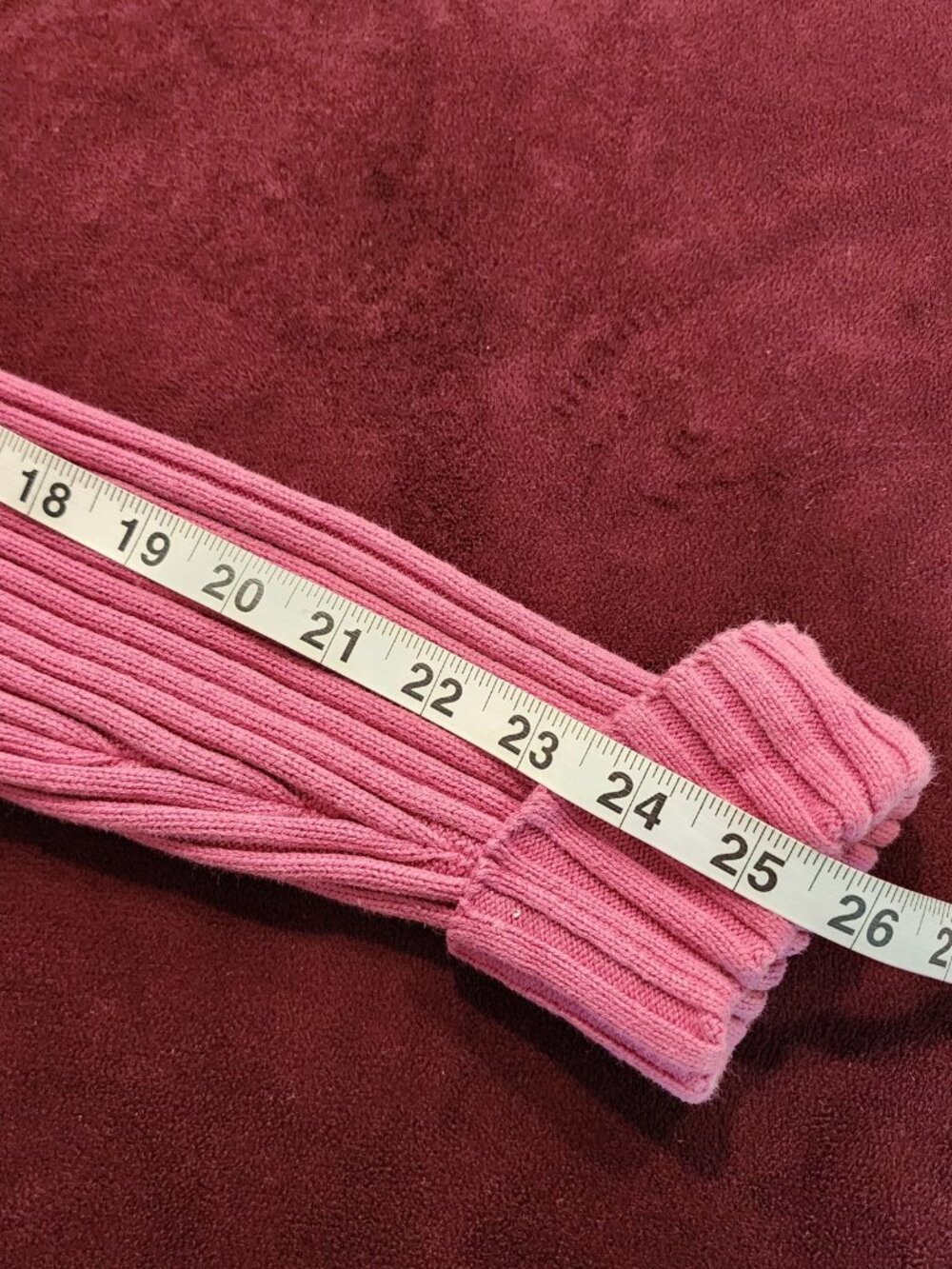 Cherokee Women's Junior's Cardigan Sweater Full Zip Ribbed Pink Size XL - Picture 9 of 10
